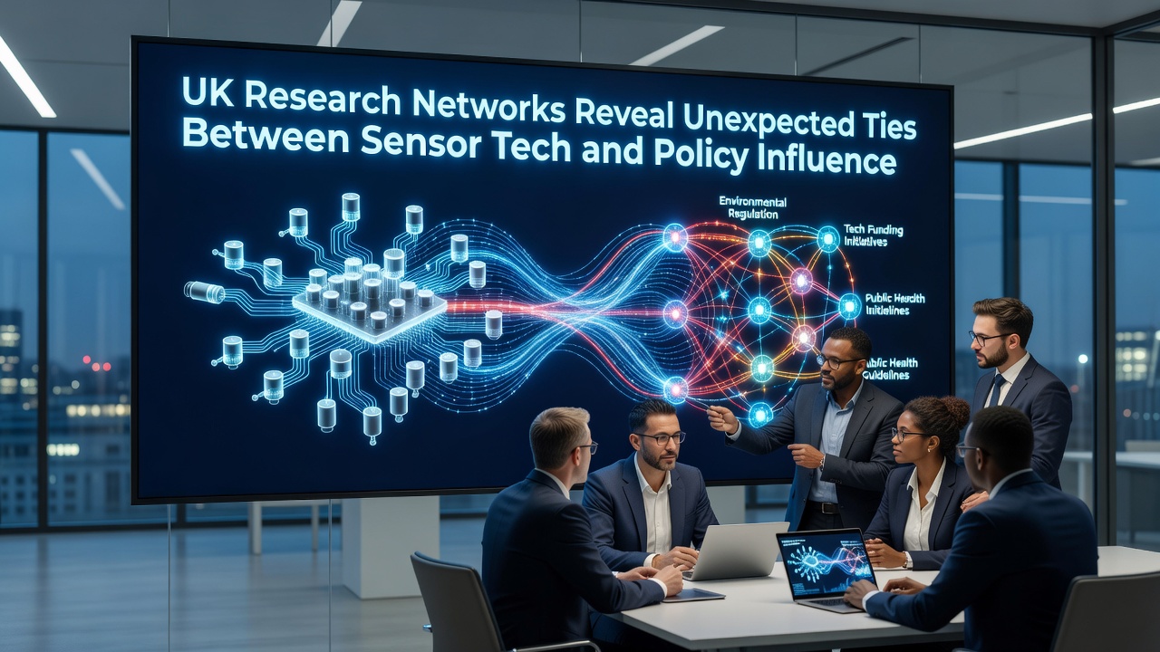 UK Research Networks Reveal Unexpected Ties Between Sensor Tech and Policy Influence